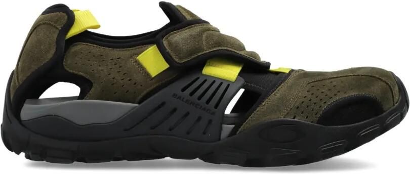Balenciaga Hike sneakers in sandaalstijl Groen