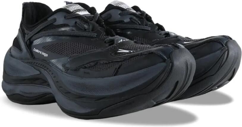 Balenciaga Jet chunky sneakers met mesh vlakken Zwart - Foto 2