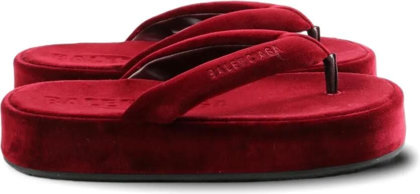 Balenciaga Jet Lag sandalen Rood