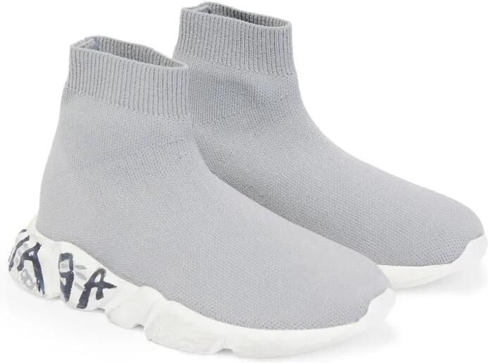 Balenciaga Kids Speed 2.0 sneakers Grijs