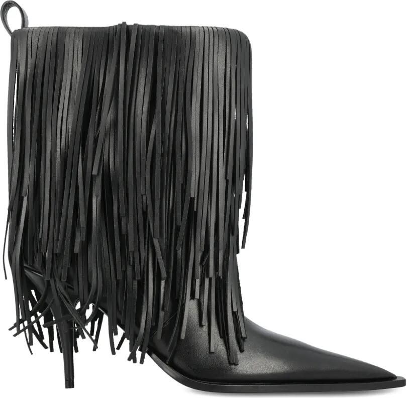 Balenciaga Laarzen met franje Zwart
