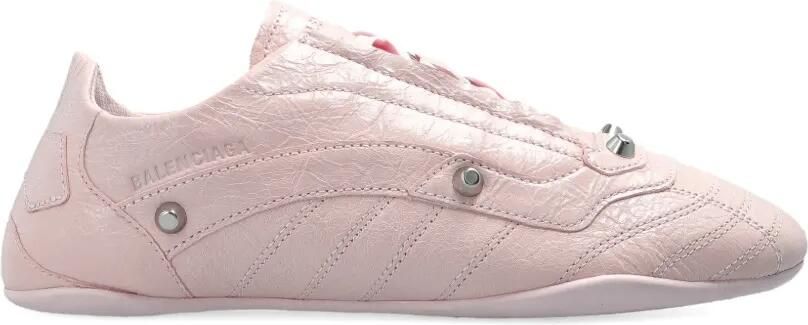 Balenciaga Lammy sneakers met studs Roze
