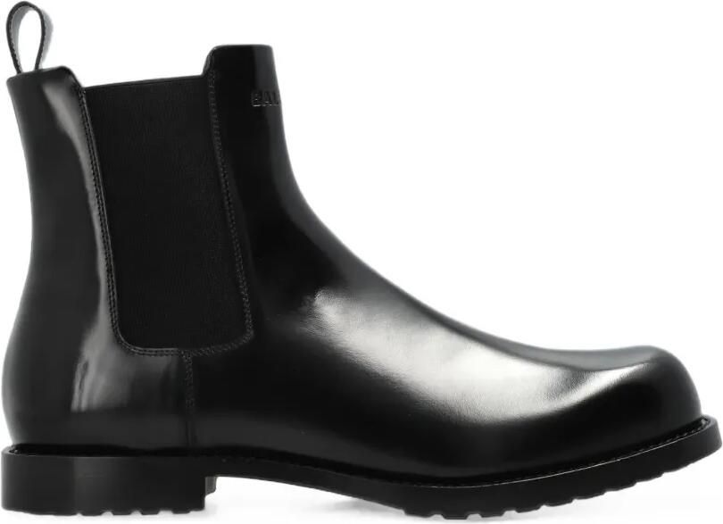 Balenciaga Leren Chelsea laarzen Zwart