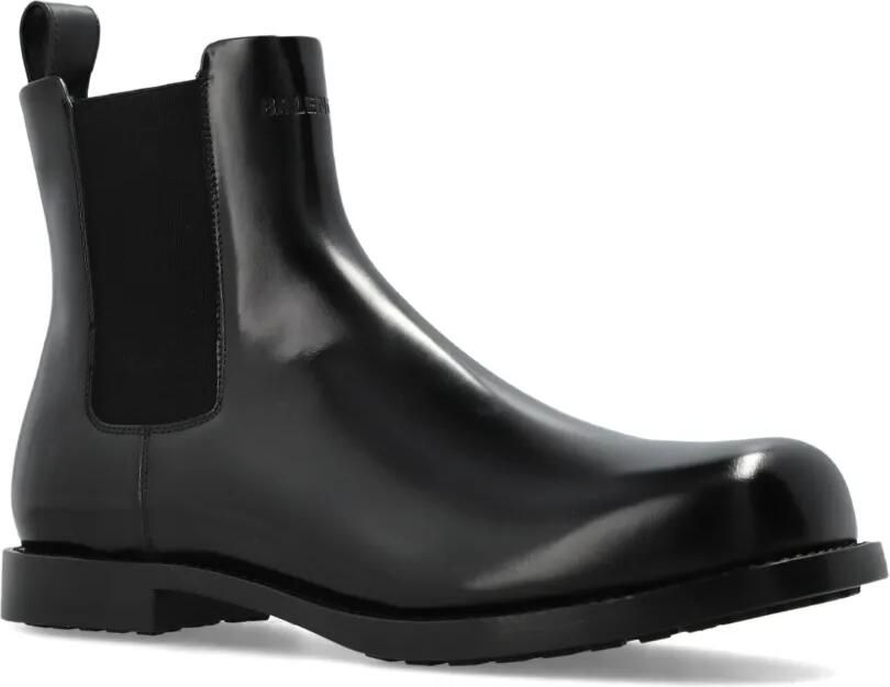 Balenciaga Leren Chelsea laarzen Zwart - Foto 4