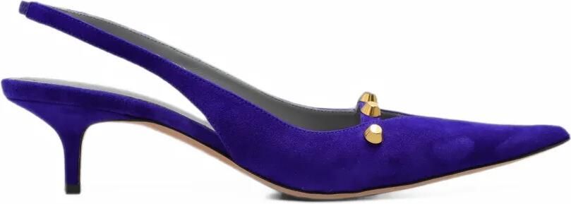 Balenciaga M.City pumps verfraaid met studs Paars