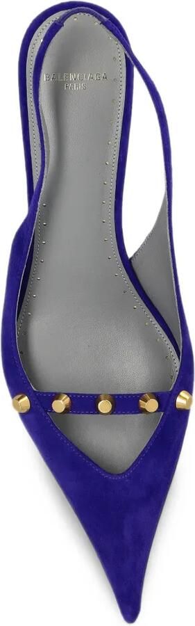 Balenciaga M.City pumps verfraaid met studs Paars - Foto 2