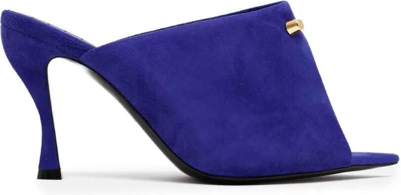 Balenciaga Midnight City muiltjes in paars