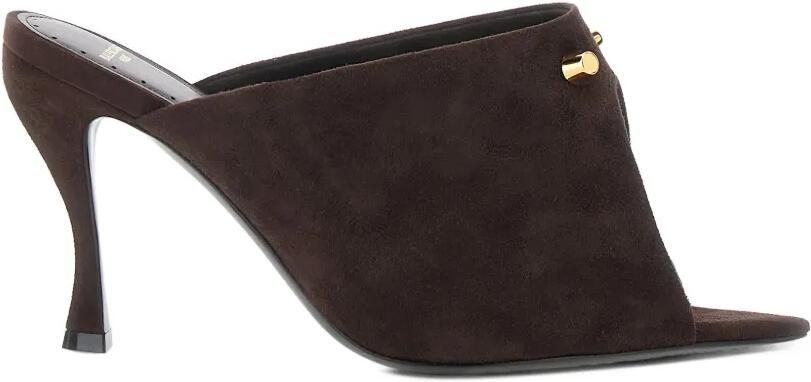 Balenciaga Midnight City mules in testa di moro Bruin