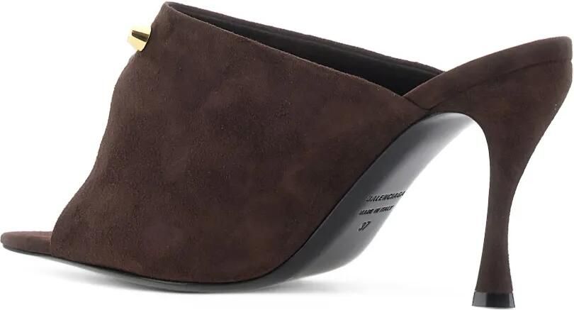 Balenciaga Midnight City mules in testa di moro Bruin - Foto 3