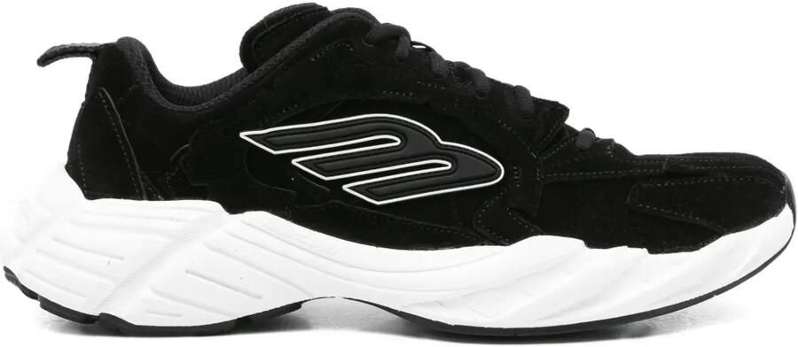 Balenciaga Monday leren sneakers Zwart