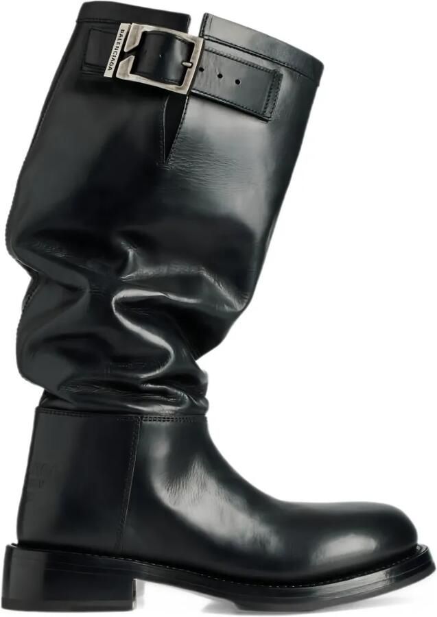 Balenciaga Motor boot in black Zwart