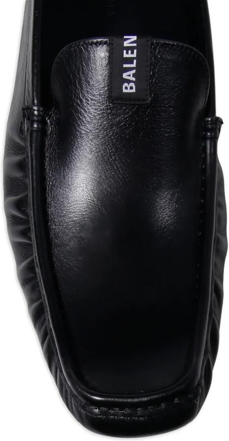Balenciaga Portofino loafers van kalfsleer Zwart - Foto 3