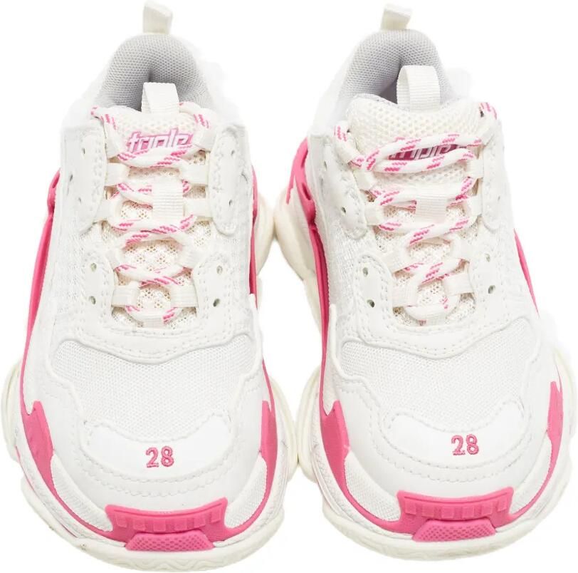 Balenciaga Pre-Owned Triple S sneakers met vlakken Wit - Foto 2