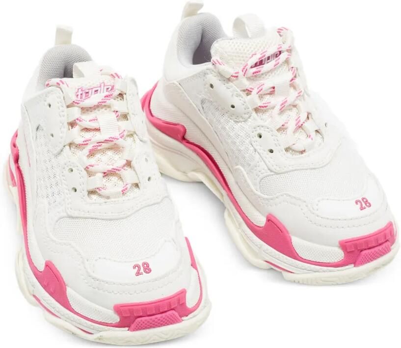 Balenciaga Pre-Owned Triple S sneakers met vlakken Wit - Foto 3