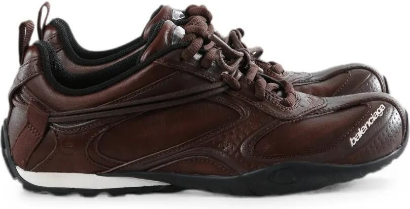 Balenciaga Radar leren sneakers Bruin