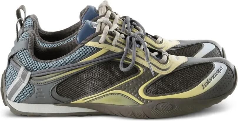 Balenciaga Radar sneakers met mesh vlakken Grijs