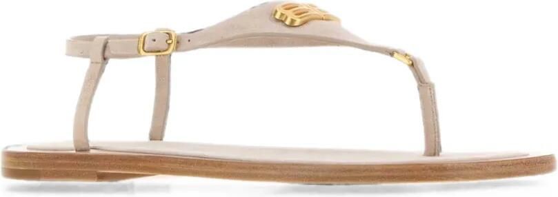 Balenciaga Riva platte sandalen Roze - Foto 2