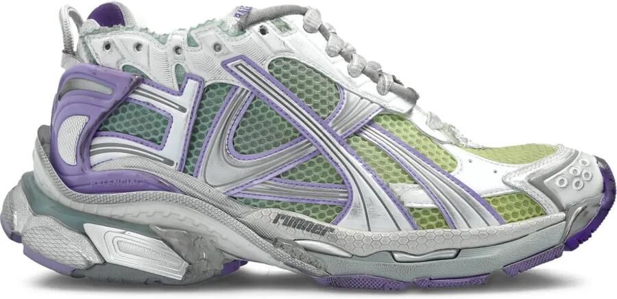 Balenciaga Runner low-top sneakers Zilver