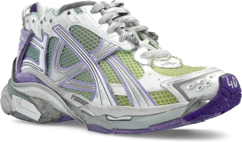Balenciaga Runner low-top sneakers Zilver - Foto 4