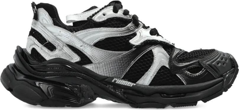 Balenciaga Runner sneakers met vlakken Zwart