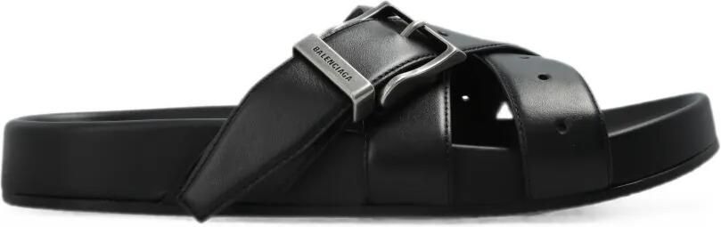 Balenciaga Sandalen met gesp Zwart