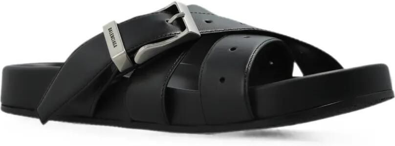 Balenciaga Sandalen met gesp Zwart - Foto 5