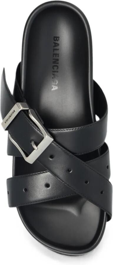 Balenciaga Sandalen met gesp Zwart - Foto 3