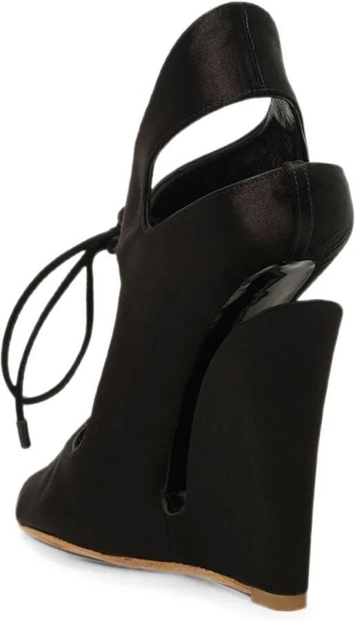 Balenciaga Sandalen met sleehak Zwart - Foto 3
