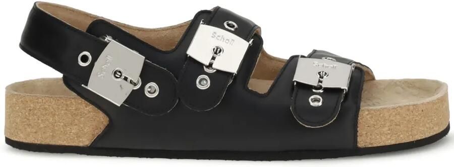 Balenciaga Slingback sandalen met gesp Zwart