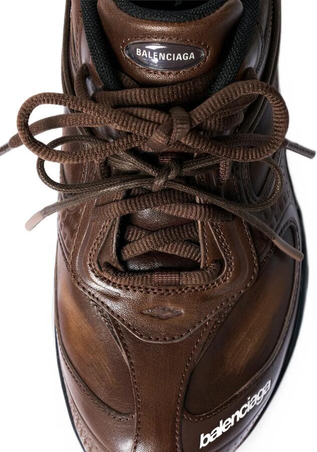 Balenciaga Sneakers met logoprint Bruin - Foto 4