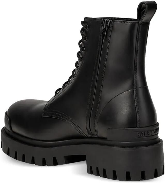 Balenciaga Strike enkellaarzen met veters Zwart - Foto 5