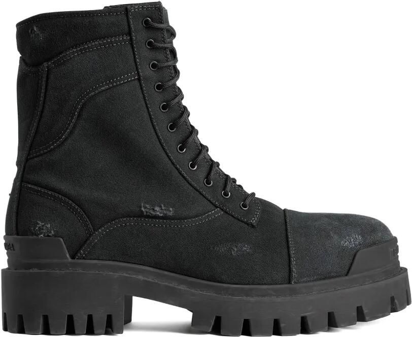 Balenciaga Strike veterlaarzen met rits Zwart