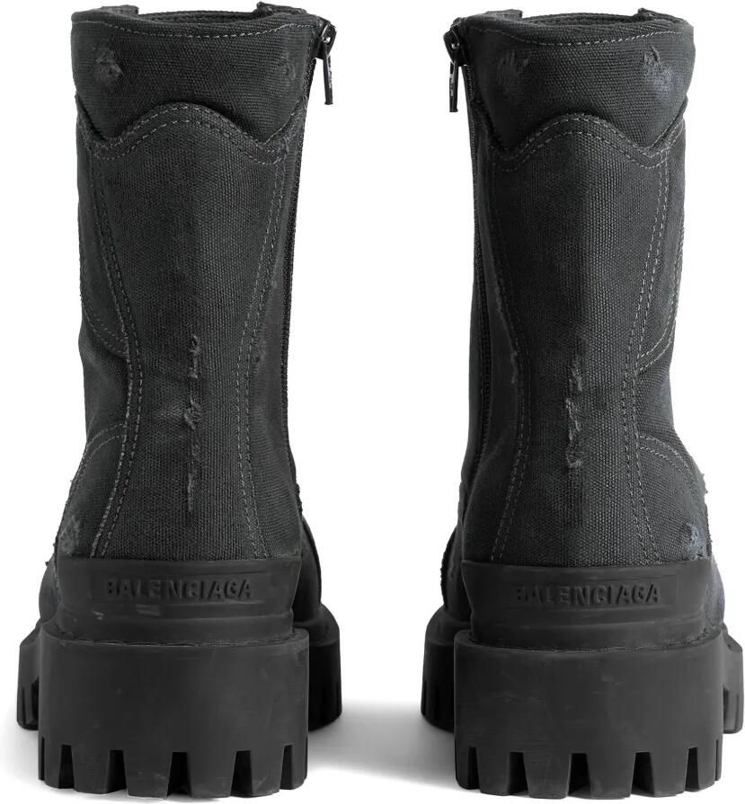 Balenciaga Strike veterlaarzen met rits Zwart - Foto 2