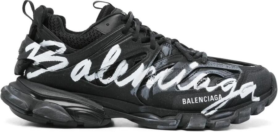 Balenciaga Track Signature sneakers Zwart