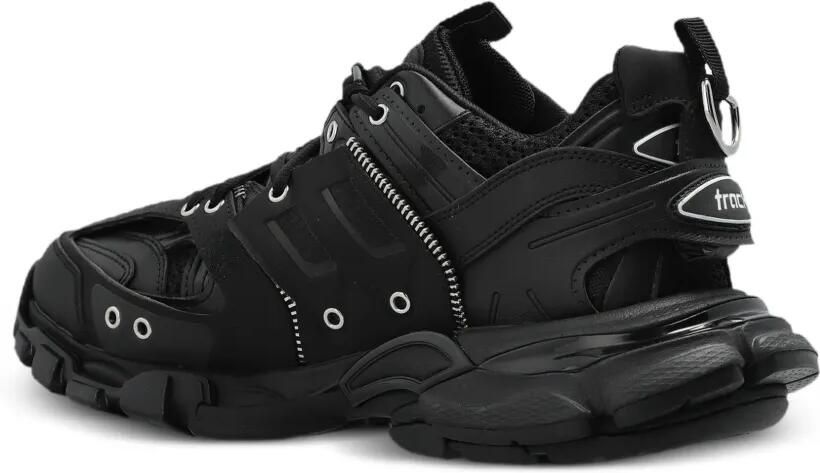 Balenciaga Track sneakers met rits Zwart - Foto 3