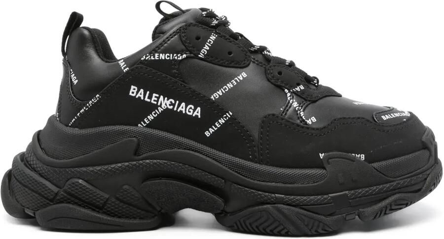 Balenciaga Triple S low-top sneakers Zwart
