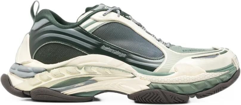 Balenciaga Triple S sneakers met vlakken Beige
