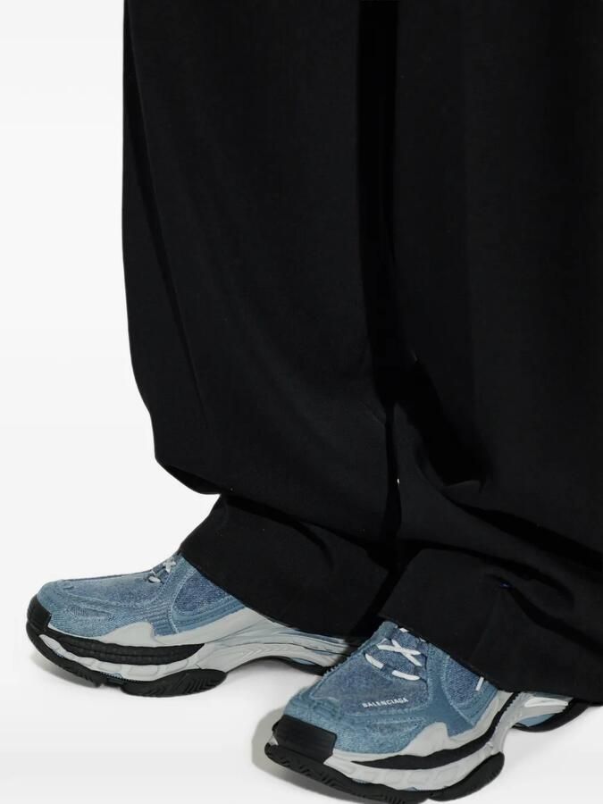 Balenciaga Triple S.2 denim sneakers Blauw