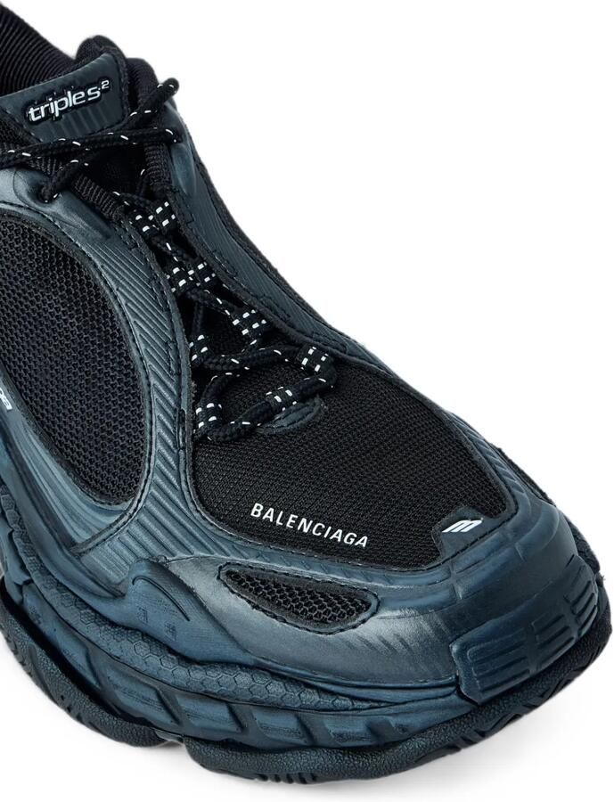 Balenciaga Triple S.2 sneakers in zwart donkergrijs - Foto 2