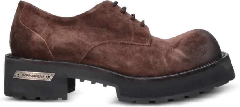 Balenciaga Venom derbyschoenen Bruin