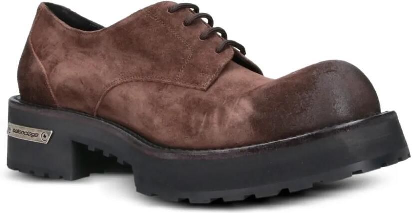 Balenciaga Venom derbyschoenen Bruin - Foto 3