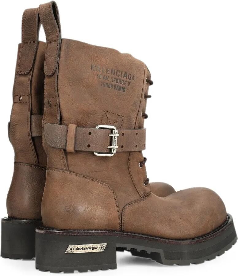 Balenciaga Venom veterlaarzen Bruin - Foto 4