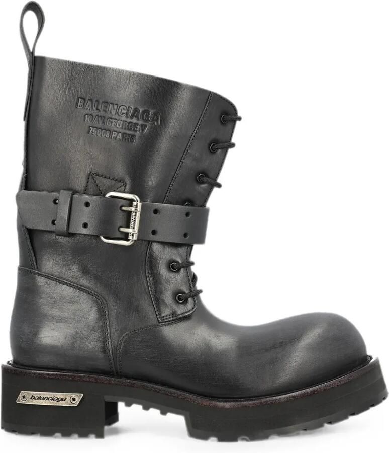 Balenciaga Venom veterlaarzen Zwart