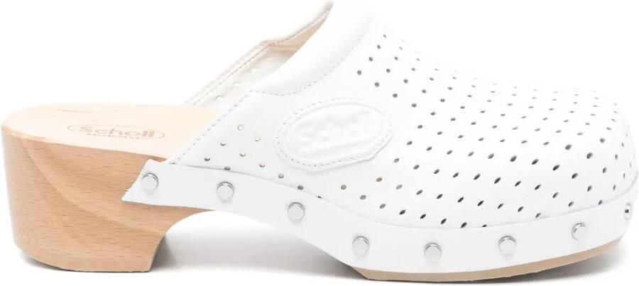 Balenciaga x Scholl 40 mm klompen Wit