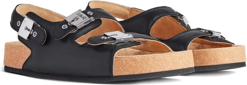 Balenciaga x Scholl leren sandalen Zwart - Foto 3