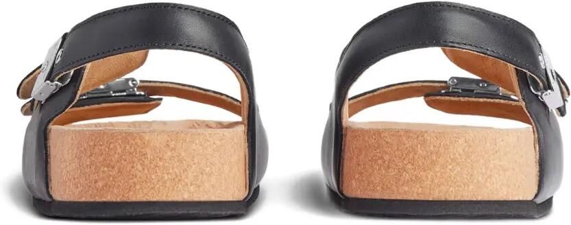 Balenciaga x Scholl leren sandalen Zwart - Foto 2