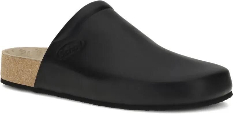 Balenciaga x Scholl leren slippers Zwart - Foto 4