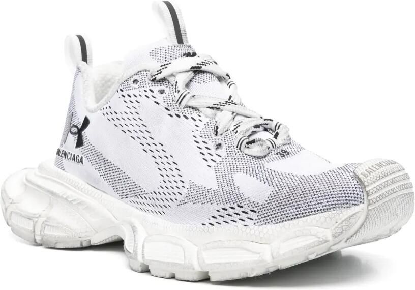 Balenciaga x Under Armour 3XL gebreide sneakers Zwart - Foto 3