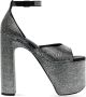 Balenciaga Camden sandalen verfraaid met stras Zwart - Thumbnail 1