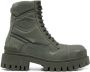 Balenciaga Combat boots met veters Grijs - Thumbnail 1